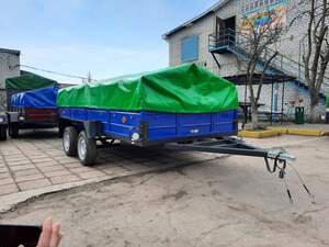 Новый двухосный прицеп 3800х1800