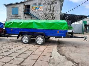 Новый двухосный прицеп 3800х1800